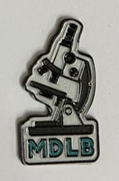 ستيكر معدني مختبرات طبية