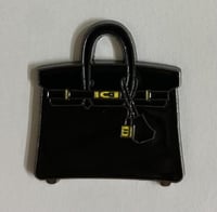 ستيكر معدني بيركن سوداء