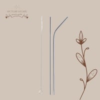 مصاص ستيل لون رصاصي