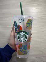 كوب الأوراق الاستوائية - tropical leaves Cup