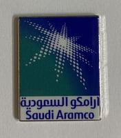 ستيكر معدني ارامكو