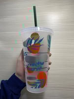 كوب الأوراق الاستوائية - tropical leaves Cup