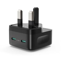 شاحن جداري راف باور بقوة 35 واط بمنفذين تايب سي بت...