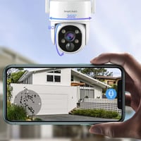 نظام كاميرات مراقبة بالطاقة الشمسية متحركة 4 كامير...