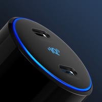 شاحن سيارة تايب سي بمنفذين من انكر 48 واط شحن سريع...