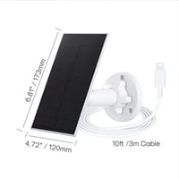 نظام كاميرات مراقبة بالطاقة الشمسية متحركة 4 كامير...