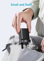 شاحن حائط انكر بقوة 67 واط - اسود