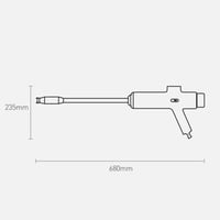 مضخة ماء كهربائية لاسلكية بقوة 50W من بيسوس - اسود
