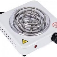 موقد تسخين سفري بشعلة مفردة 1000W-ابيض