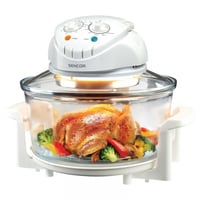 فرن الهالوجين الحراري من سينكور زجاج مع شوايه 1400...