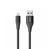 باور لاين بلس 2 كيبل يو اس بي ايفون قماش من انكر ب...