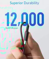 كيبل أنكر باور لاين يو إس بي الي لايتنينق 1.8 م -...