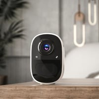 كاميرا مراقبة تعمل بالبطارية لاسلكية - تصوير سوبر...