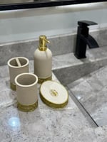 طقم إكسسوارات مغاسل فاخر