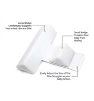 وسادة للنوم على الجانب بتصميم فريد مريح مضادة للان...