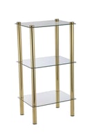 رفوف حمام عدد 3 رفوف مربع