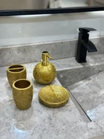 طقم إكسسوارات حمام فاخر