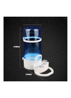 جهاز تغذية تلقائي للطيور أزرق/ أبيض