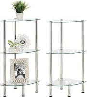 زاوية رفوف حمام عدد 3 رفوف