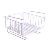 سلة تخزين يمكن تعليقها تحت رف