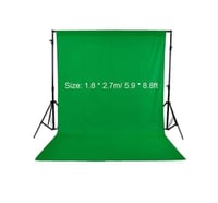 شاشة خلفية للتصوير الفوتوغرافي أخضر