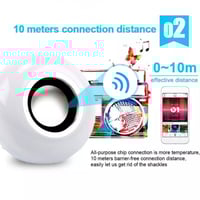 لمبة متعددة الالوان مع سبيكر