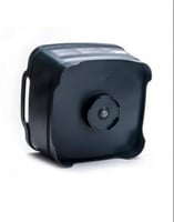 إناء غسيل وتجفيف مع سدادة ترشيح بلون رمادي