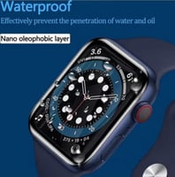 قطعتان من لاصقة حماية للشاشة لساعة أبل ووتش سيريز...