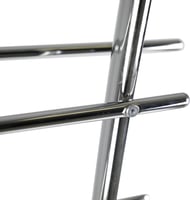 علاقة مناشف مطلية فضية