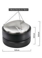 موزع القهوة 51 ملم، أداة توزيع سدادة قهوة اسبريسو،...