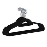 طقم علاقات قابلة للتكديس مكون من 10 قطع أسود 45x24...