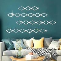 ديكور جداري ملصقات على شكل الدمعة