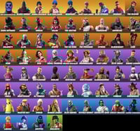 تاجير حساب سوني سكن سكلتون البنفسجي وشيطون فوق 60...