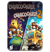 تاجير لعبه طباخين overcooked 1,2 ستيم - pc