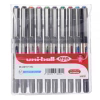 اقلام يوني بول 10 الوان (eye)