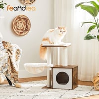 شجرة وخداشة للقطط مقاس 42*28*61