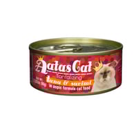 طعام "تانتليزنغ" المعلب بسمك التونا والحبار بالجيل...