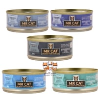 كرتون مشكل ( 25 معلب ) طعام من مستر كات 80 جرام