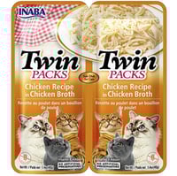 اينابا تشورو توين مكافآت للقطط بنكهة الدجاج 40*2غ