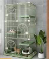 قفص للقطط من 3 طوابق