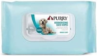 مناديل بيوري الاستحمام للكلاب لإزالة الرائحة الكري...