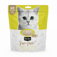 كت كات مكافأة الدجاج وألياف مهروس عبوة التوفير 15غ...