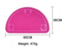 سجادة للقطط نصف دائرة كبيرة