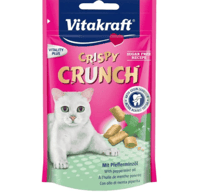 مكافأة مقرمشة للقطط مع زيت - النعناع 60 غرام