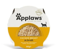 ابلاوز صحن طعام رطب للقطط صدور دجاج بالمرق 60 غ
