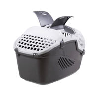 ام بي اس أفيور صندوق تنقل للحيوانات الأليفة, رمادي