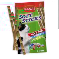 سنال اعواد الخروف للقطط 3×15غ