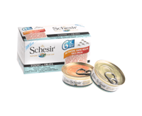 شيزر معلبات التونا مع سمك الدنيس بالجلي 6×50غ