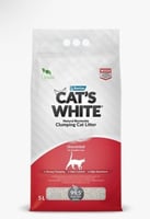 رمل قطط 10 لتر تركي كات وايت طبيعي