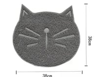 سجادة قطط للتربوكس على شكل رأس قطة